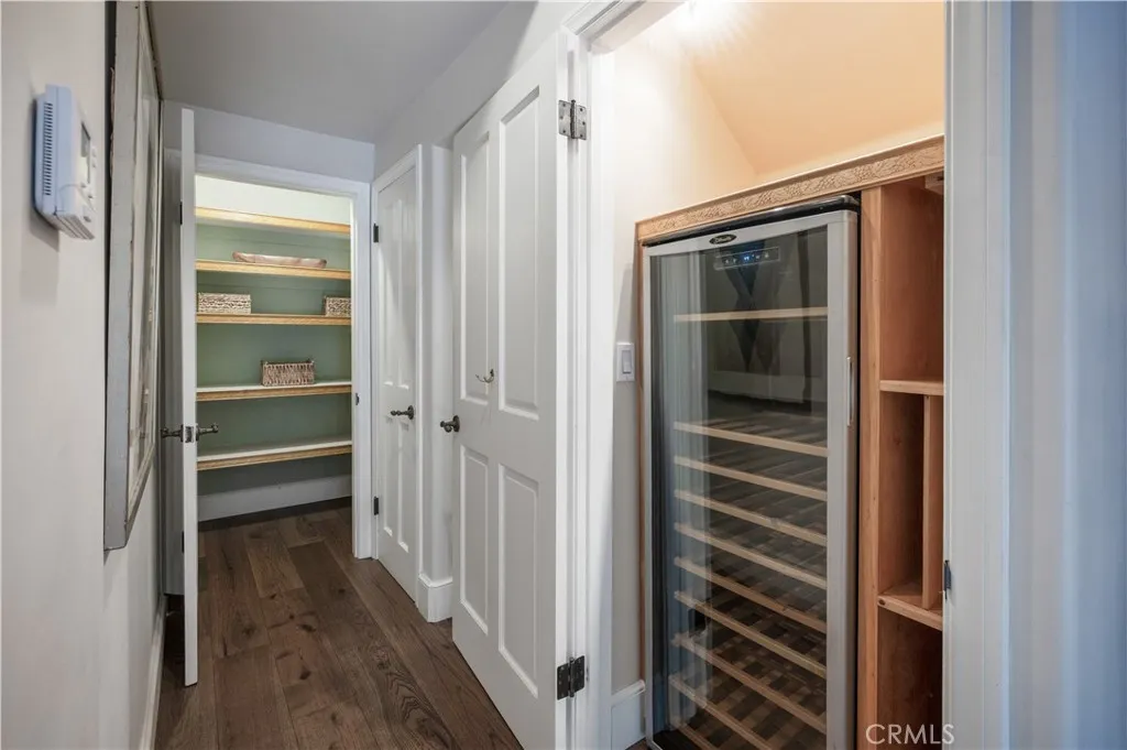 Lots of space and great pantry, plus a fabulous wine fridge.