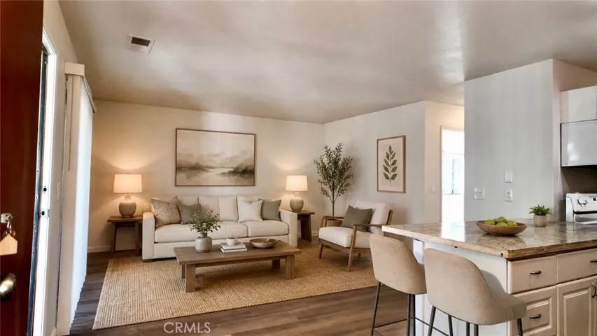Ai virtually staged Living room
