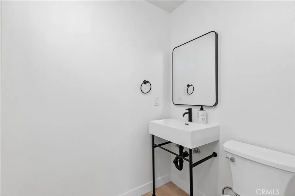 Main floor half bath