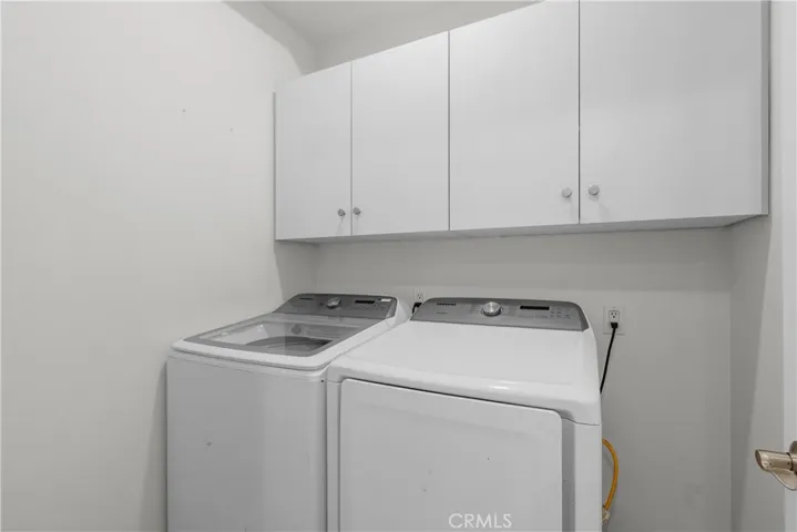 Upstairs laundry room