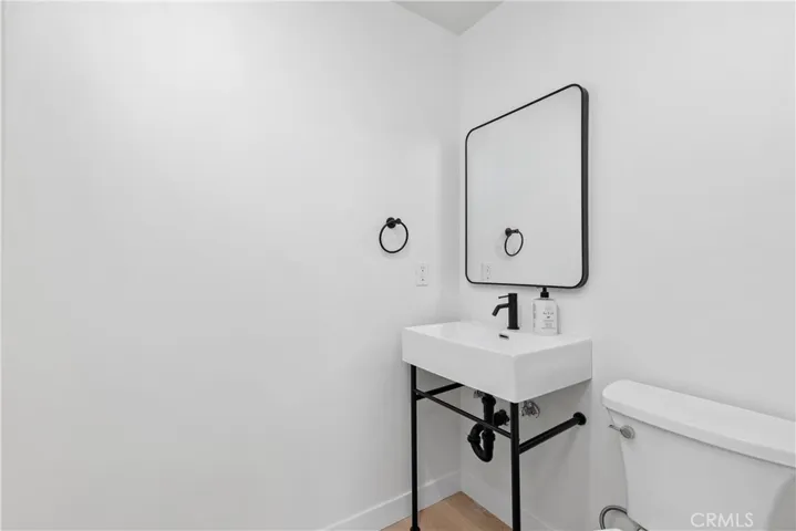 Main floor half bath