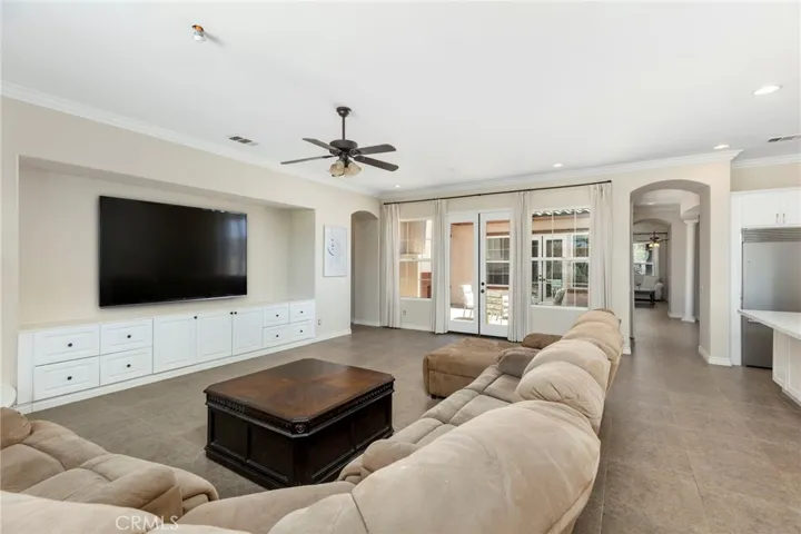 Huge entertainment center for largest TV
