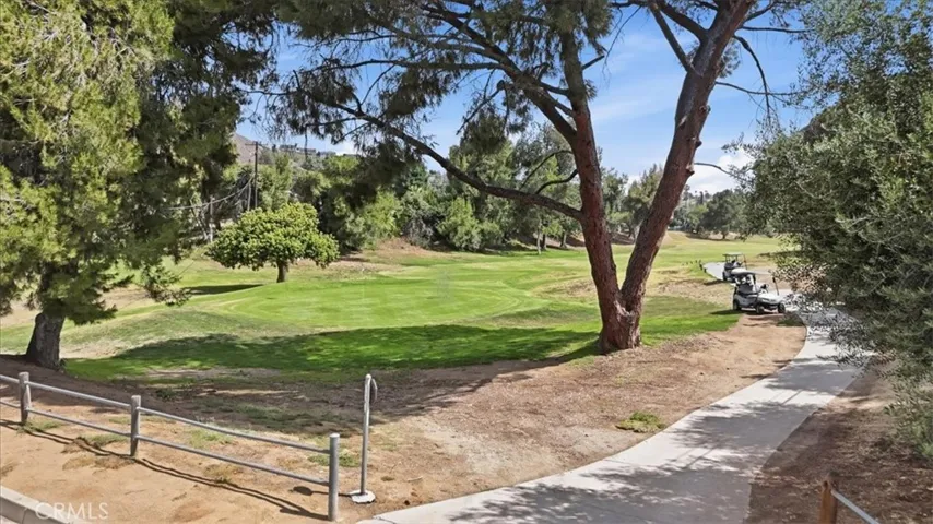 VIEW OF GOLF COURSE FROM WEST SIDE OF HOME