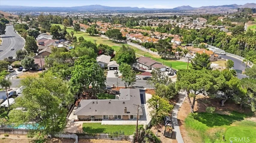 AERIAL VIEW OF HOME