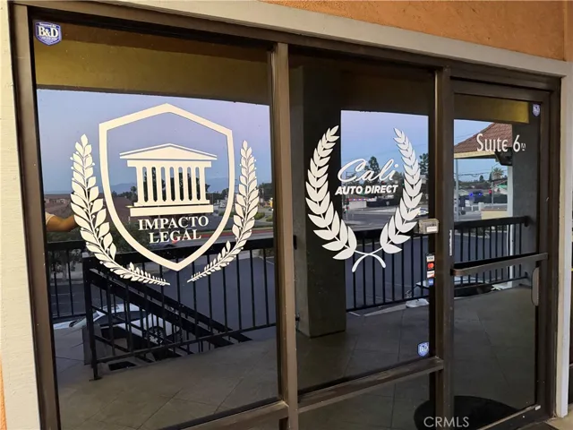 Front Of Office Door