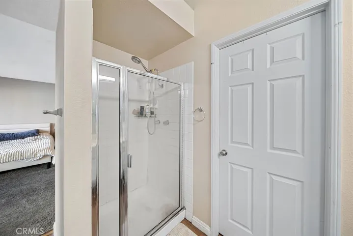Master Shower and Walk In Closet