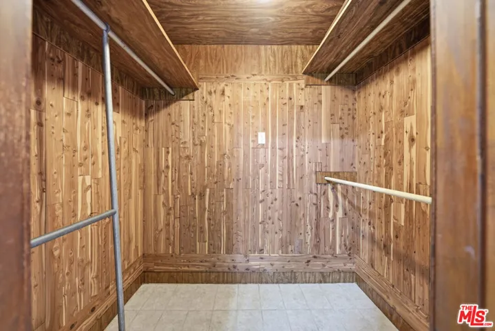 Master walk in closet