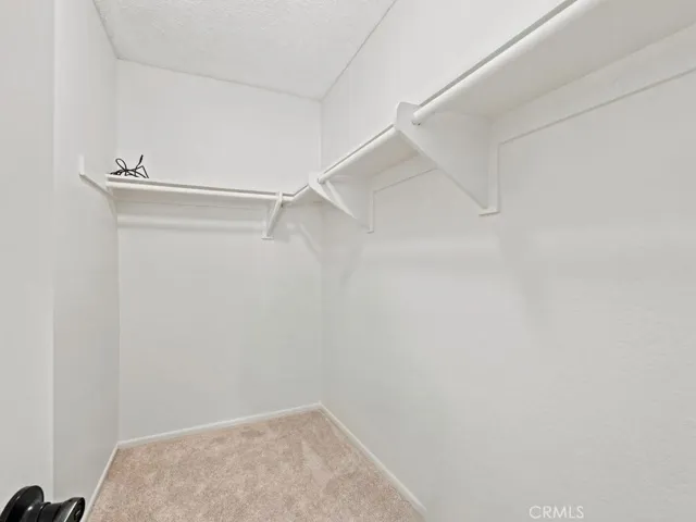 Walk-in primary closet