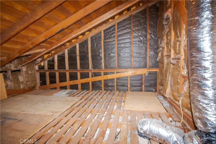 Indoor attic on 2nd floor