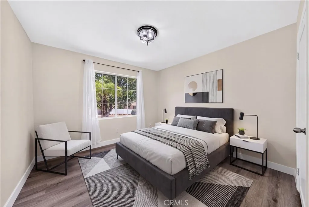 Secondary room virtually staged to see potential of space