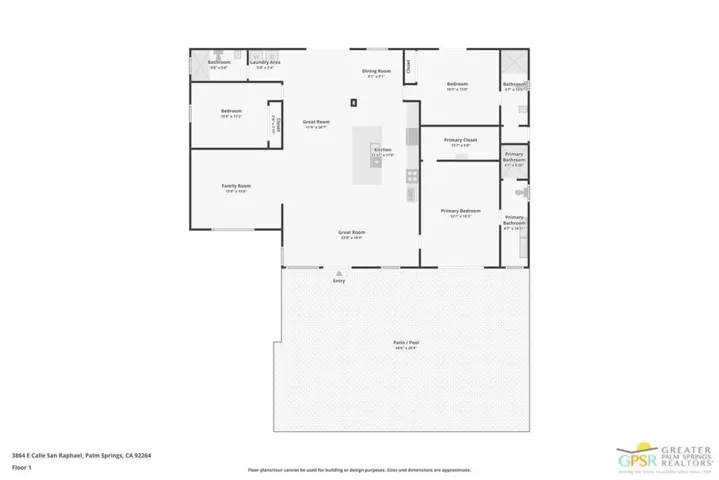 3864 E Calle San Raphael, Palm Springs, California 92264