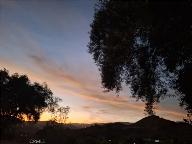 Sunset from drive