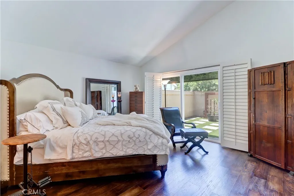 Primary Bedroom with its own separate courtyard