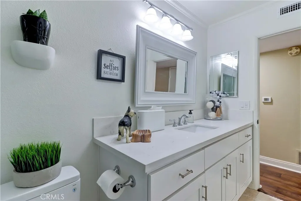 Secondary bathroom