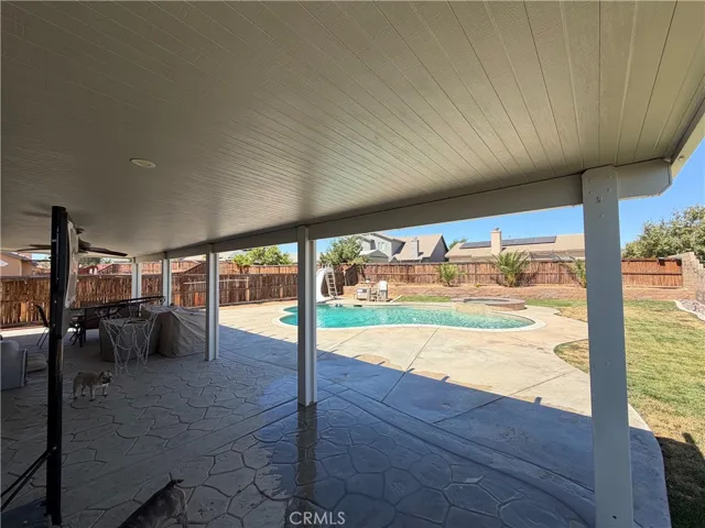 Expansive patio!