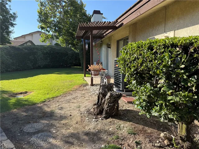 Good size backyard.