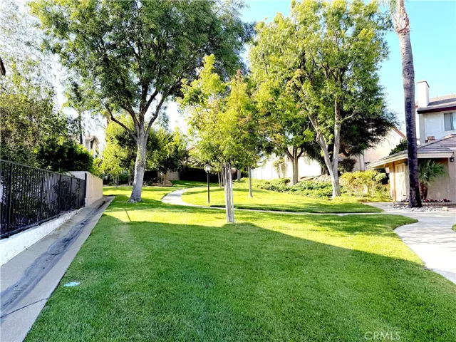 The grounds are perfect for evening walks.