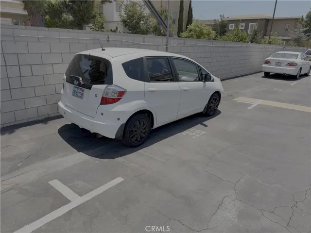Dedicated off-street parking spot