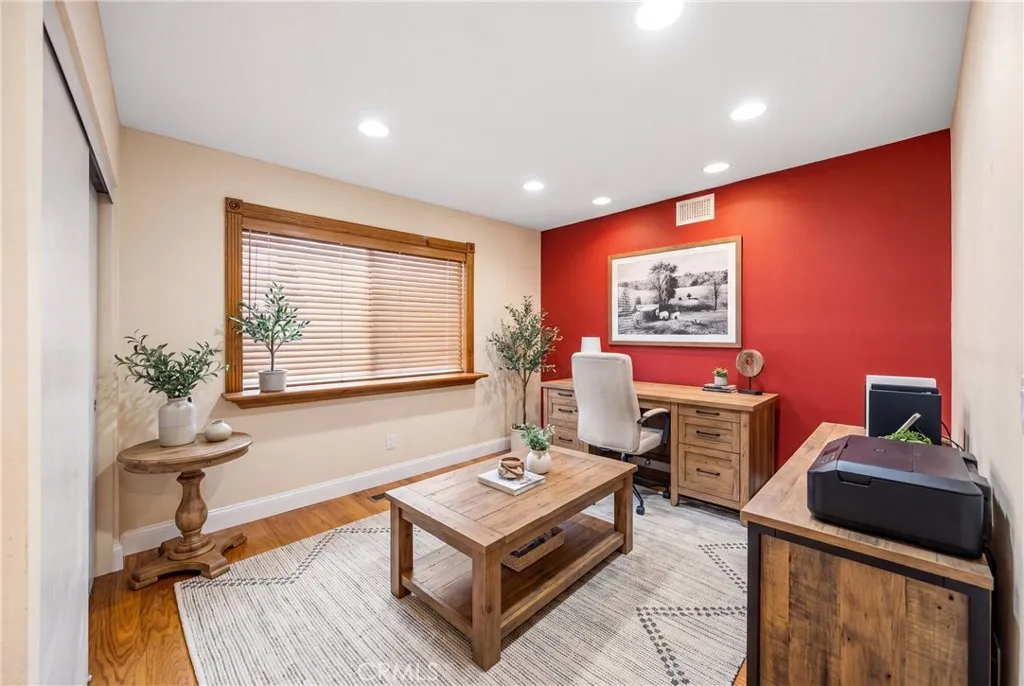 Digitally staged room/office