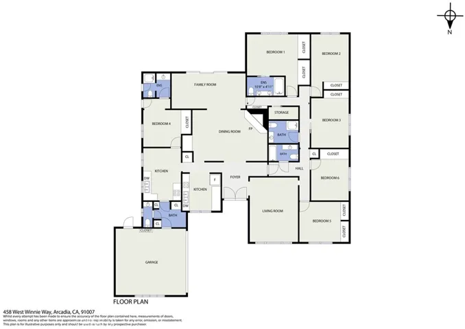 458 W Winnie Way, Arcadia, California 91007