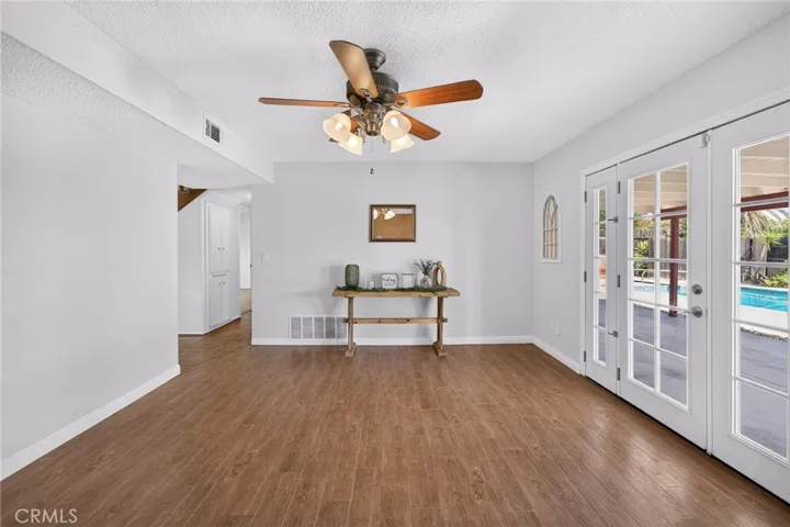 Dining area or could be both dining and a family room