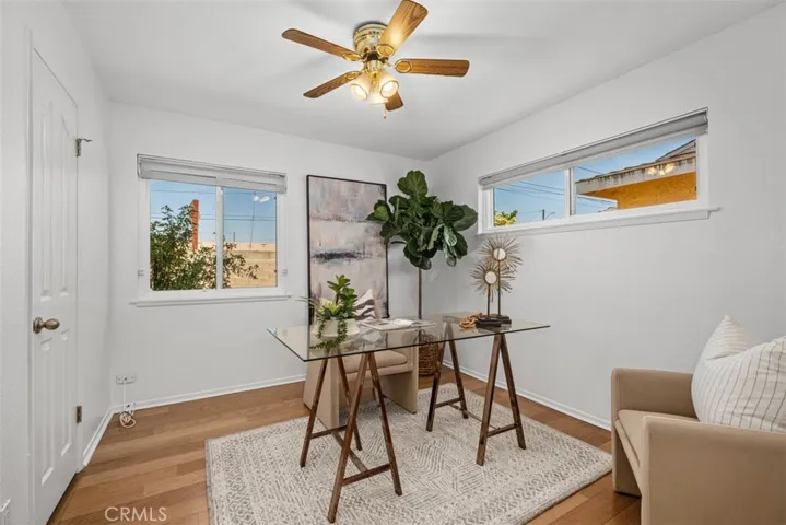2nd bedroom with attached shared bathroom