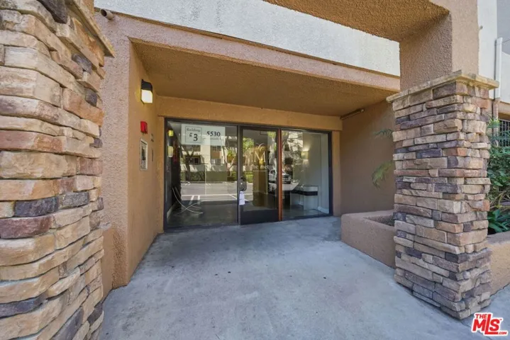 Entrance to the Building