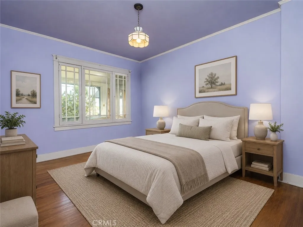 Virtual staging bedroom 1