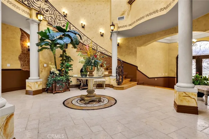 STAIRCASE AND ENTRANCE