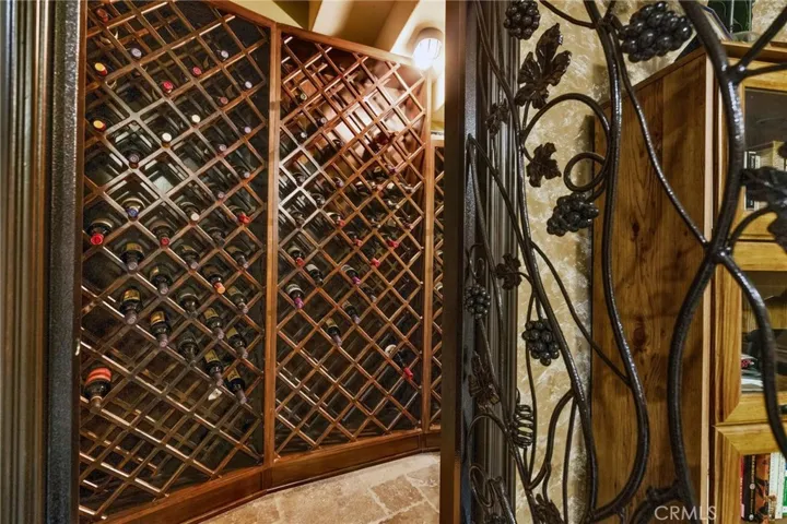 DOWNSTAIRS WINE CELLAR AREA