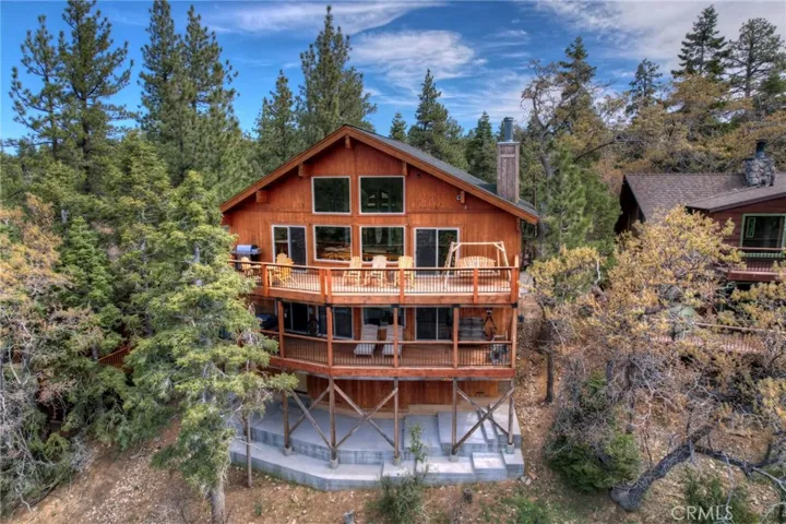 View of back of house