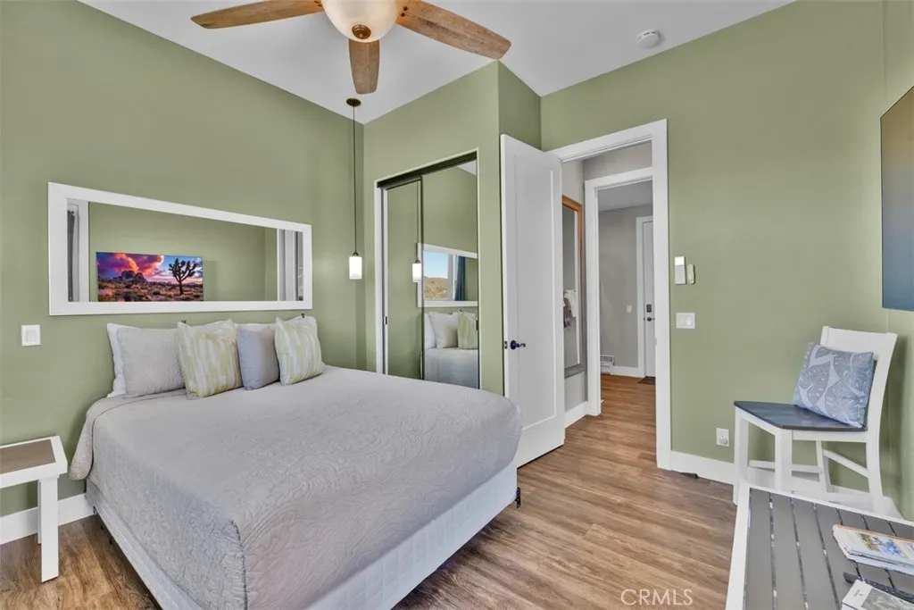 Primary suite in the guest house
