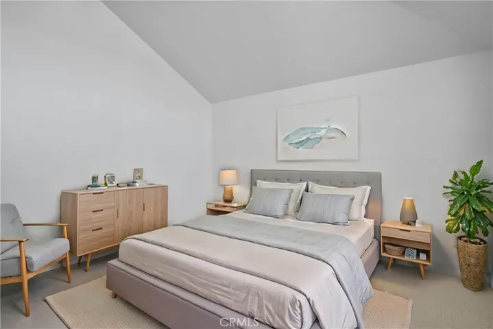 loft virtually designed as additional bedroom