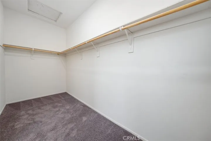 Primary closet