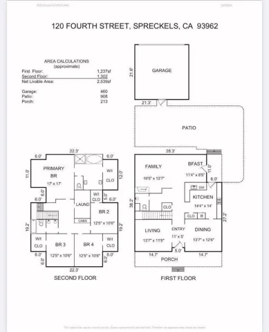 120 Fourth Street, Spreckels, California 93962