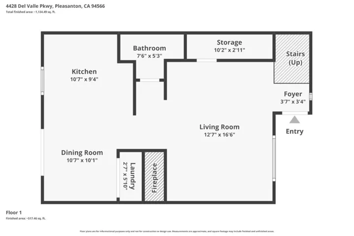 4428 Del Valle Parkway, Pleasanton, California 94566
