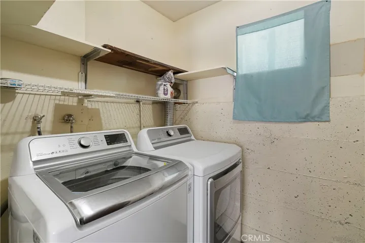 private closet in garage