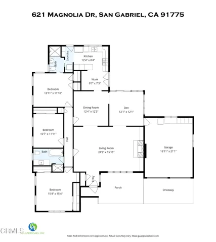 621 Magnolia Drive, San Gabriel, California 91775