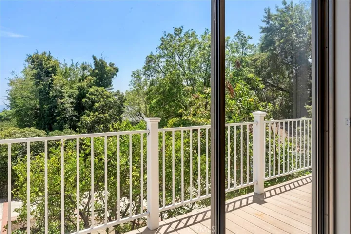 Balcony off Upstairs Primary Bedroom
