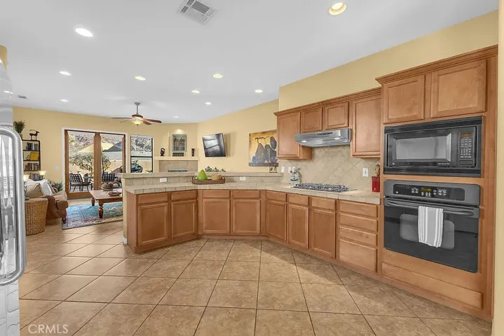 Kitchen and Living Room