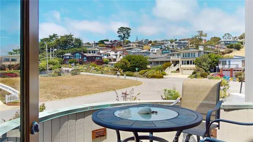 The "Martini Deck" offers the perfect perch for morning coffee or sunset cocktails.