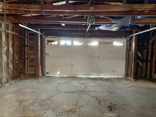 interior, detached garage