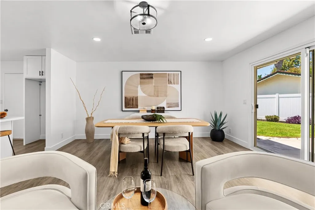 Reverse of the dining room.