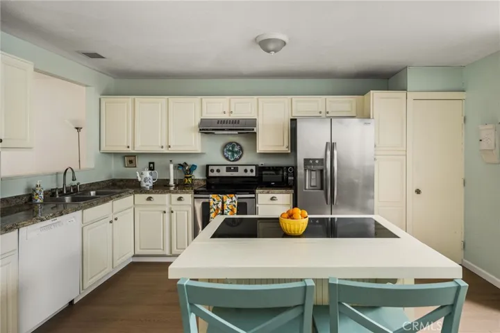 Plenty of counter space and negotiable center island table!