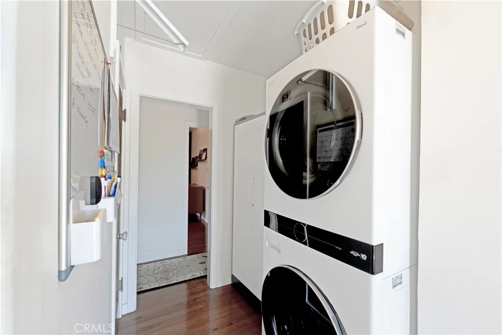 Laundry area off kitchen Laundry area off kitchen