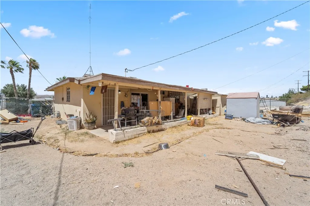 Back of home