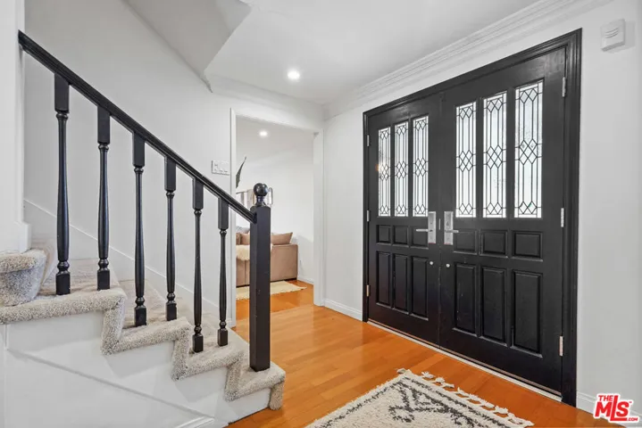 Stairs to bedrooms upstairs