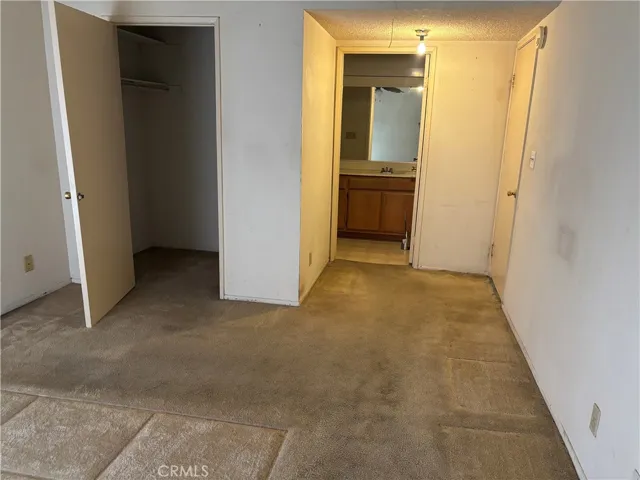 master looking towards closet and bathroom