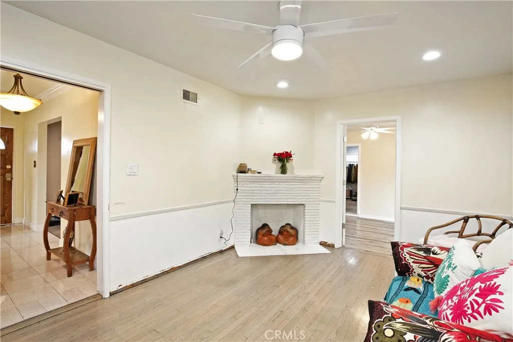 Den near kitchen