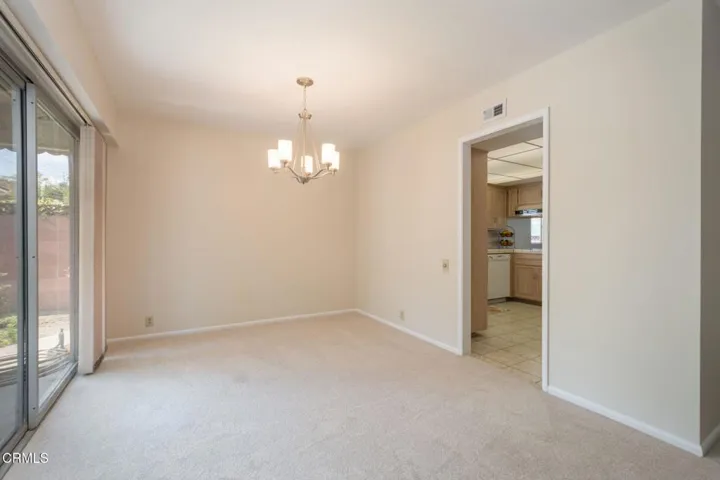 Formal dining area
